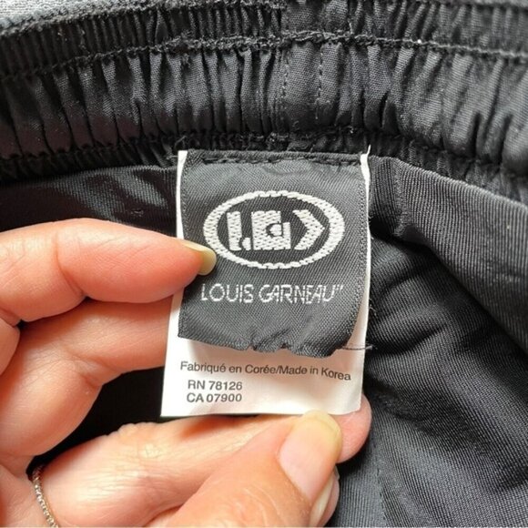 Louis Garneau Black Nylon Chamois Padded Baggy Cycling Shorts - M - Picture 3 of 9